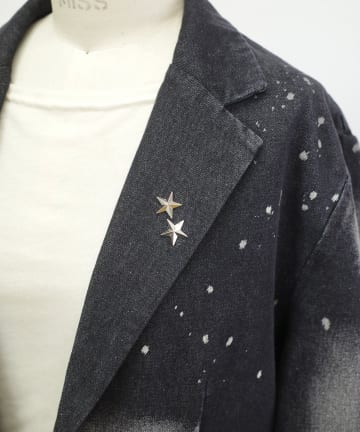 スターモチーフピンバッジ