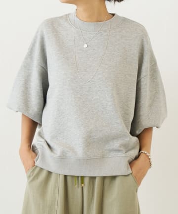 BEARDSLEY(ビアズリー) パフスリーブ裏毛プルオーバー