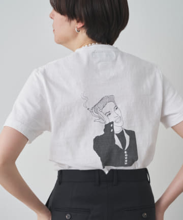 Drawing Numbers(ドローイングナンバーズ) MADISONBLUE / CREW NECK TEE KATHARINE