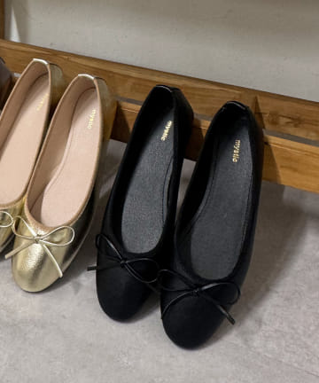✨ほぼ未使用♡限定チャーム付き✨レペット フラットシューズ ブラック CHECK BLACK リサイクルペットボトルフラットサンダル 22cm 23cm