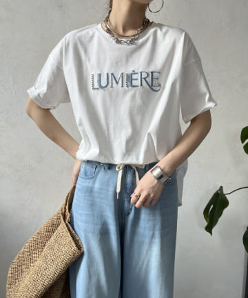 【WEB限定】スタッズミックスロゴTEE