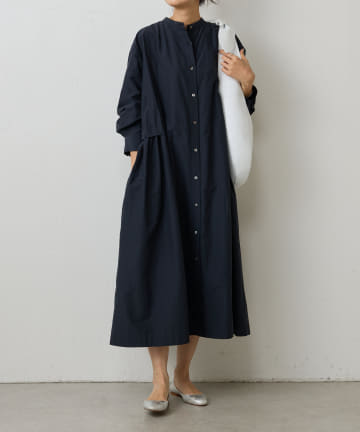 BEARDSLEY(ビアズリー) ウエストギャザーシャツワンピース