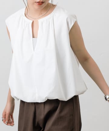 COLONY 2139(コロニー トゥーワンスリーナイン) ブロードバルーンノースリーブシャツ