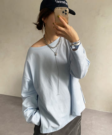 【インしなくてもオシャレ見え！】【SAKURA企画】BIGロンTEE