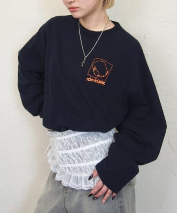 WHO’S WHO gallery(フーズフーギャラリー) 【WEB限定】TOKYOGIRLロンT (UNISEX/ユニセックス)