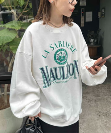 【WEB限定】MAULEONカレッジロゴスウェット
