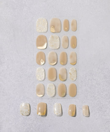 3COINS(スリーコインズ) セミハードジェルネイルシールハンド／and us