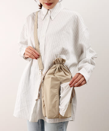 3COINS(スリーコインズ) ティッシュケースバッグ