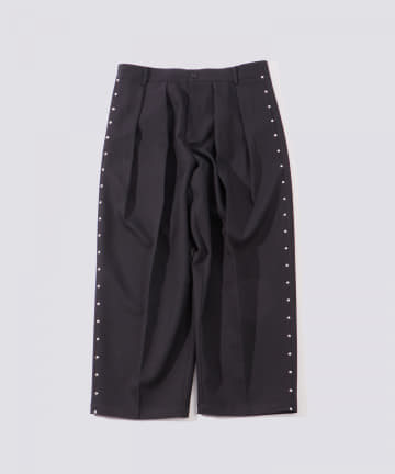 【HiNT/ヒント】スタッズワイドスラックス