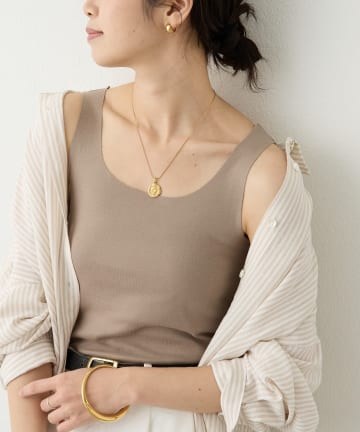 RIVE DROITE(リヴドロワ) 【新色追加/RIVE DROITE 名品インナー】シームレスタンク