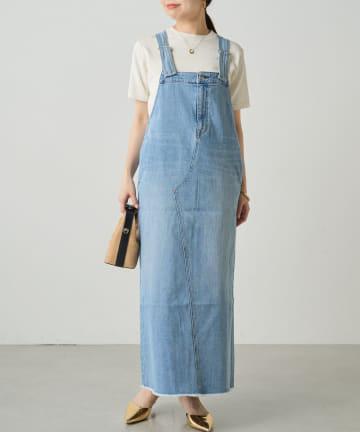 【Healthy denim】Caramel Jumper Skirt