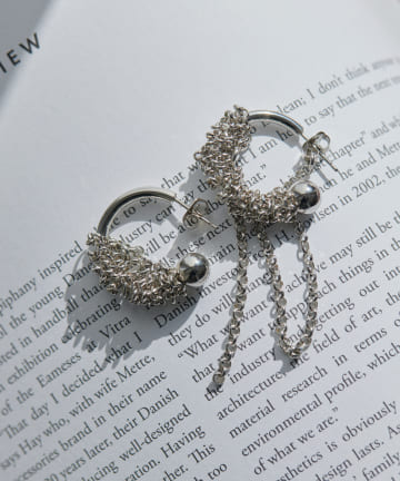 【JUSTINE CLENQUET(ジュスティーヌクランケ)】VERA MEDIUM EARRINGS/ピアス