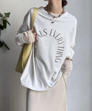 メッセージ前後2WAYTシャツ