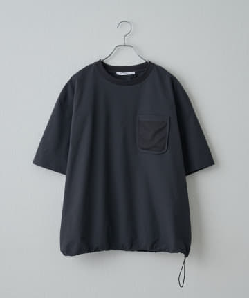 【セットアップ対応】エアリーリップメッシュポケット半袖T