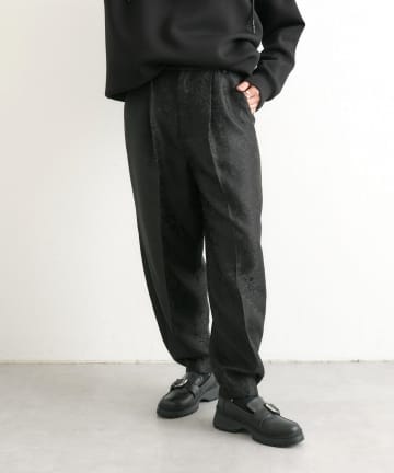 OUTLET(アウトレット) 【ear PAPILLONNER】ジャガードカーブパンツ【SUM1 STYLE】