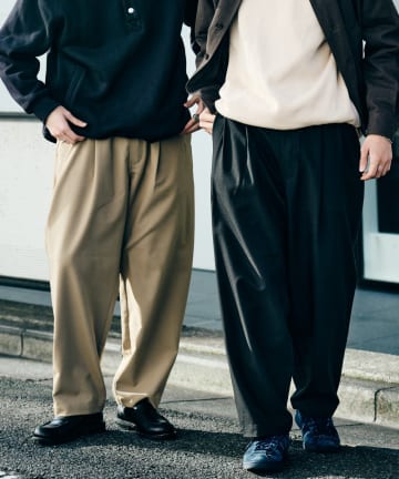 CIAOPANIC TYPY(チャオパニックティピー) 【DICKIES別注】TRツイルテーパードスラックス