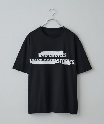 COLONY 2139(コロニー トゥーワンスリーナイン) 隠しプリントロゴTシャツ