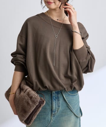 予約【秋カラー登場】2wayスウェット