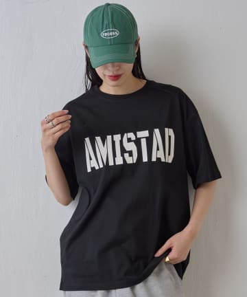 COLONY 2139(コロニー トゥーワンスリーナイン) 立体プリントロゴTシャツ