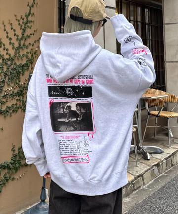 CIAOPANIC TYPY(チャオパニックティピー) 【SOUNDS GOOOOD / サウンズグッド】アソートプリントZIPパーカー