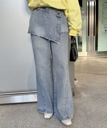 [mline]レイヤードベルトビスチェ