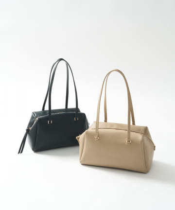 un dix cors(アンディコール) ロングハンドルボストンバッグ