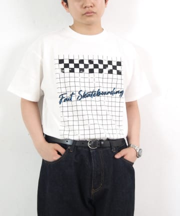 【2サイズ/ユニセックス】FACTチェッカーロゴTEE