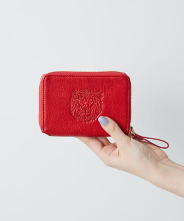 ear PAPILLONNER(イア パピヨネ) LION COFFEE(ライオンコーヒー)コラボ レザー二つ折り財布