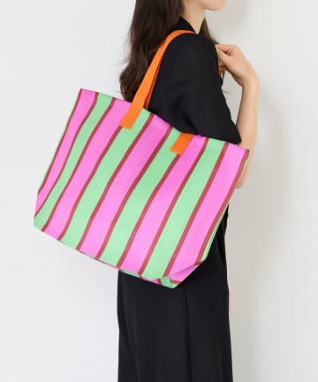 STRIPE MOTHERS BAG