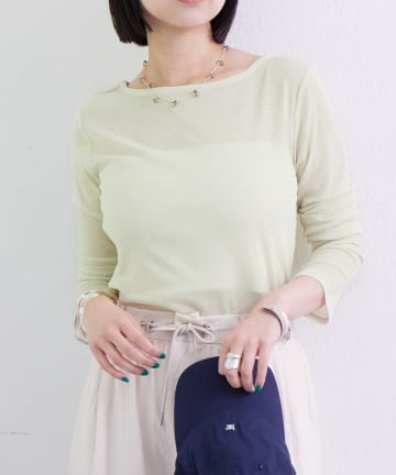 newシアーロングTシャツ