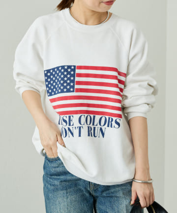 【20周年限定】 アメリカフラッグスウェット