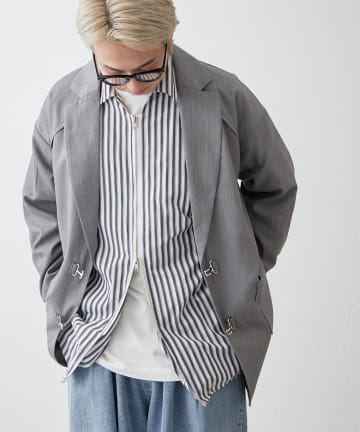 Remind me and forever(リマインドミーアンドフォーエバー) 【@kana_18s select】【NUNIFE】ホック釦ジャケット