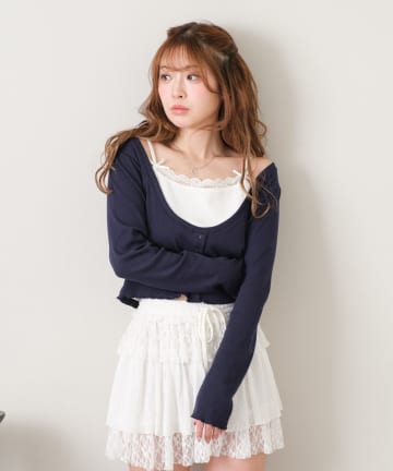 キャミセットチビロングTシャツ