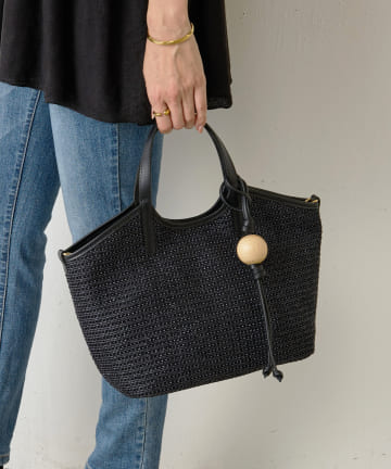 BEARDSLEY(ビアズリー) 《russet×BEARDSLEY》カゴ2wayトートバッグ