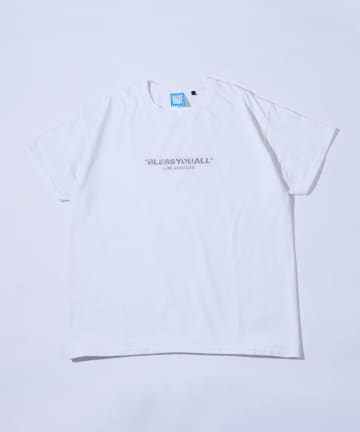 WHO’S WHO gallery(フーズフーギャラリー) WEB限定/2サイズ【BLESSYOU/ブレスユー】ピグメント刺繍ロゴTEE