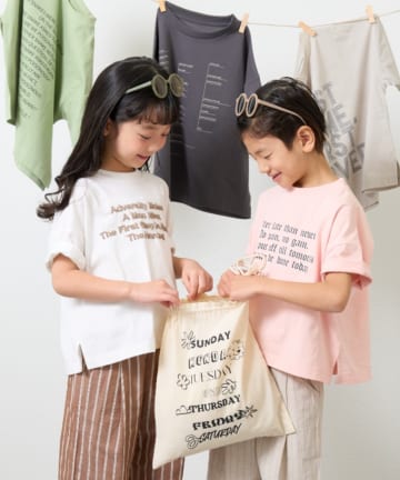 CIAOPANIC TYPY(チャオパニックティピー) 【KIDS】【sayuri企画】(5枚セット)weekday tee