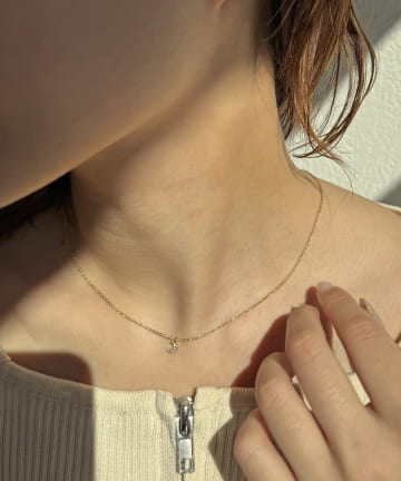 Lattice(ラティス) ムーンネックレス