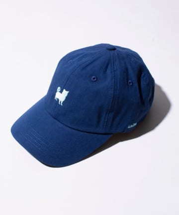 FREDY & GLOSTER(フレディ アンド グロスター) 【GLOSTER】DOG&CAT シルエット刺繍 カラーキャップ CAP