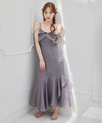 【Dreamy collection】フリルキャミワンピース