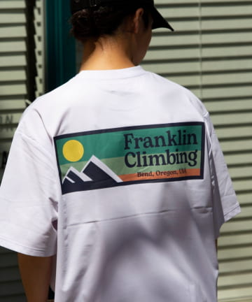 【Franklin Climbing】FLEX TECH バックプリントロゴT