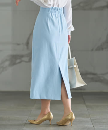 La boutique BonBon(ラブティックボンボン) 【3サイズ展開・美人見えスカート】ドライオックスナロースカート