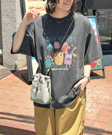 CPCM(シーピーシーエム) パウダー加工ヴィンテージライクT