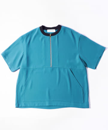 【CULLNI / クル二】exclusive カンガルーポケットハーフZIP