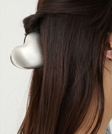 natural couture(ナチュラルクチュール) ハートヘアクリップ