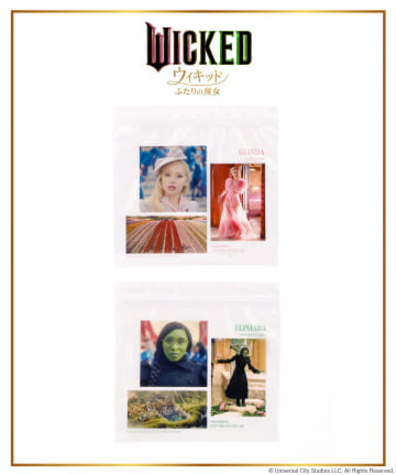 3COINS(スリーコインズ) ジップBAG／WICKED