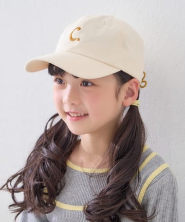 CIAOPANIC TYPY(チャオパニックティピー) 【KIDS】後ろお花デザインキャップ