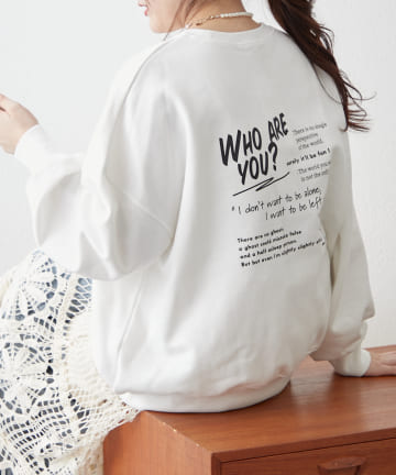 Remind me and forever(リマインドミーアンドフォーエバー) 【シリーズ累計3万枚販売！】【オバケseries】オバケ刺繍スウェット