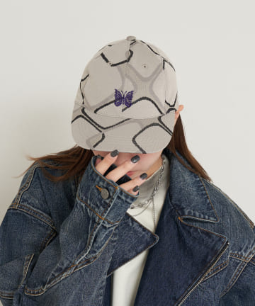 【NEEDLES/ニードルズ】BASEBALL CAP － POLY JQ.
