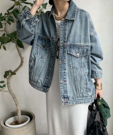 【WEB限定】オーバーサイズデニムジャケット