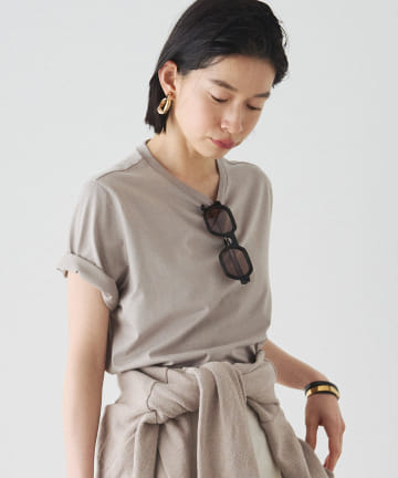 [日本製]クルーネックTシャツ